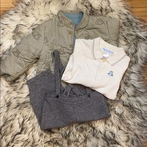 Janie and Jack Set of 3 Baby Boy Outfit